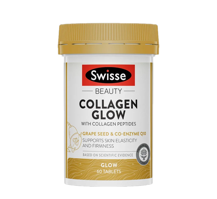 Collagen Glow Hạt nho Swisse Úc