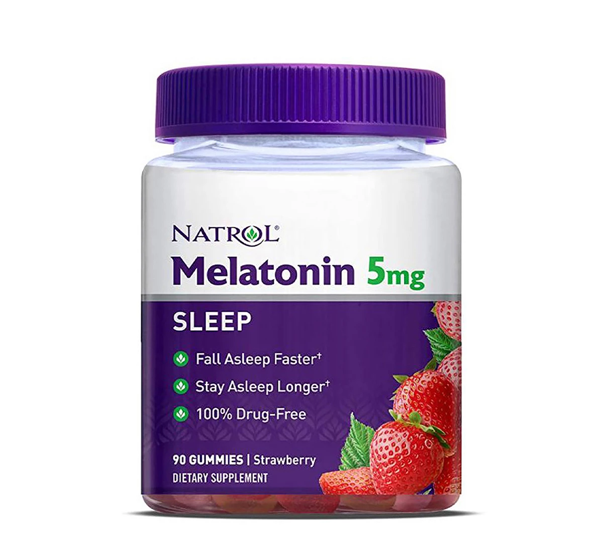 Kẹo dẻo ngủ ngon Melatonin 5mg Natrol Mỹ