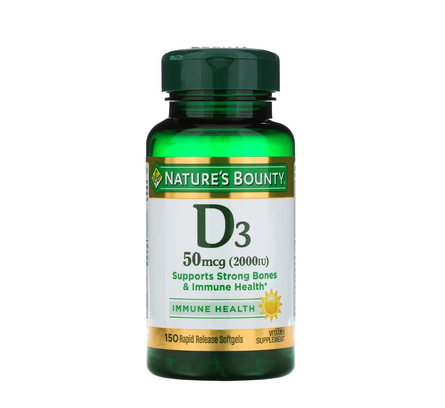 Vitamin D3 Xương khớp Nature's Bounty Mỹ