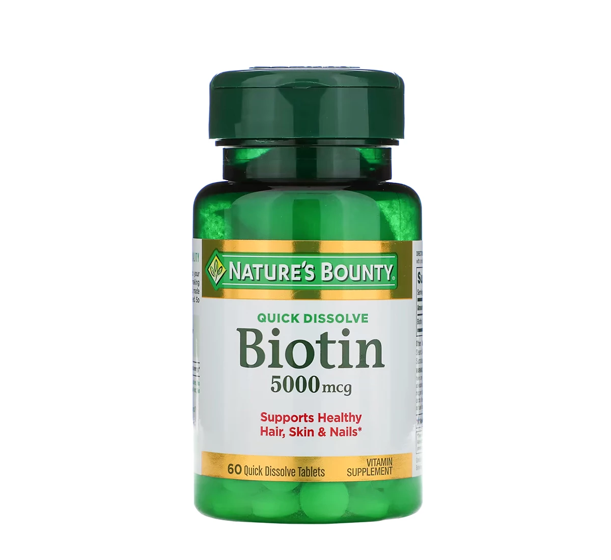 Biotin 5000mcg Nature's Bounty Mỹ