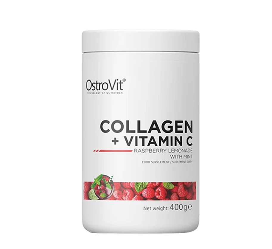 Collagen + Vitamin C Ostrovit Làm đẹp da Chắc khỏe xương 400g